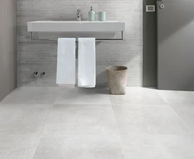 Gresie portelanata Sintesi Italia, Ambienti Perla Rectificata 80,2x80,2 cm