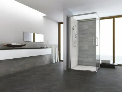 Gresie portelanata Sintesi Italia, Elisir Nero 60,4x20 cm