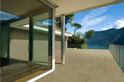 Gresie portelanata Sintesi Italia, Fiordi Sand 45x45 cm