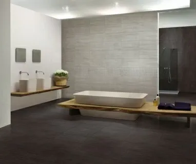 Gresie portelanata Sintesi Italia, Fusion Black 60,4x30 cm