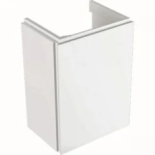 Mobilier Geberit Xeno² alb lucios pentru lavoar cu usa