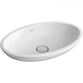 Lavoar pe blat Villeroy&Boch Loop & Friends oval 63x43 cm