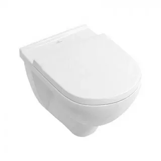 Set PROMO Vas WC Villeroy & Boch O.Novo suspendat Directflush capac Softclose Quickrelease alb 56x36xH35 cm