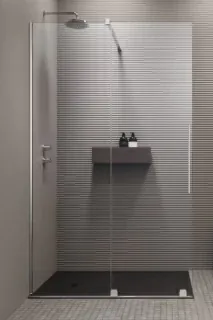 Cabina dus Walk-in Radaway Furo 140xH200 cm, stanga