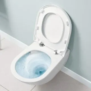 Set vas wc suspendat Villeroy & Boch Subway 3.0 Rimless 56x37 cm cu capac soft close