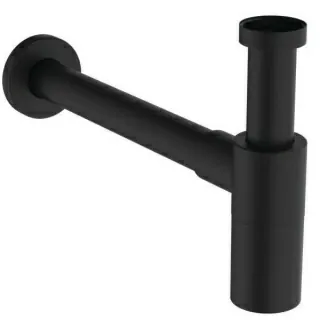 Sifon estetic pentru lavoar Ideal Standard 1/4, negru