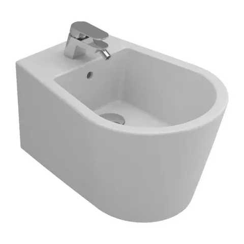 Bideu suspendat Gala Glam 53x36.5 cm alb