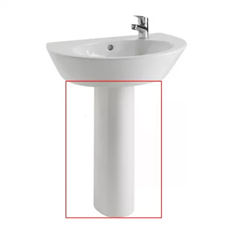 Picior pentru lavoar Gala Street alb