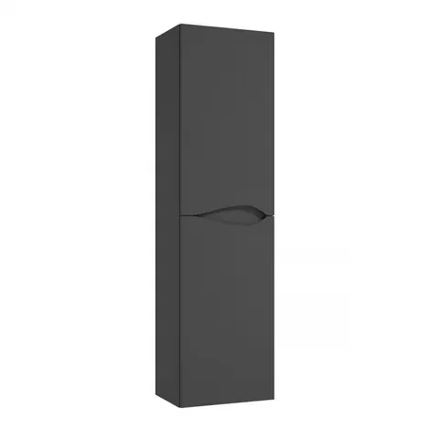 Dulap inalt suspendat Defra Murcia 41x150 cm 2 usi grafit mat