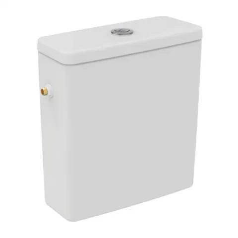 Rezervor WC cu alimentare laterala Ideal Standard i.life S alb lucios