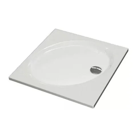 Cadita dus patrata Ideal Standard Connect 80x80 cm alb