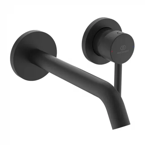 Baterie lavoar incastrata Ideal Standard Ceraline negru mat monocomanda