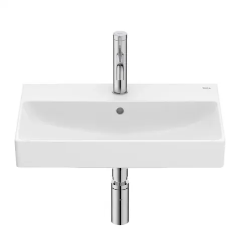 Lavoar suspendat Roca Ona 55x36 cm Fineceramic alb mat