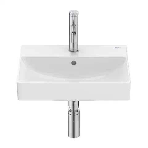 Lavoar suspendat Roca Ona 45x36 cm Fineceramic alb lucios