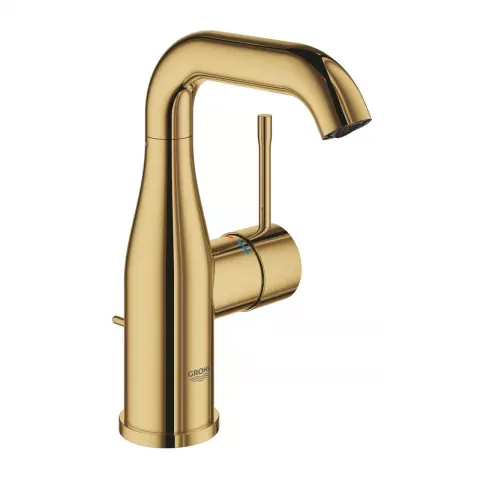 Baterie lavoar auriu lucios Cool Sunrise Grohe Essence M