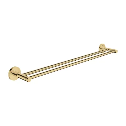 Suport prosop dublu Grohe Essentials 60 cm auriu lucios Cool Sunrise