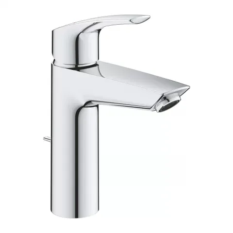 Baterie lavoar monocomanda Grohe Eurosmart M crom lucios cu ventil