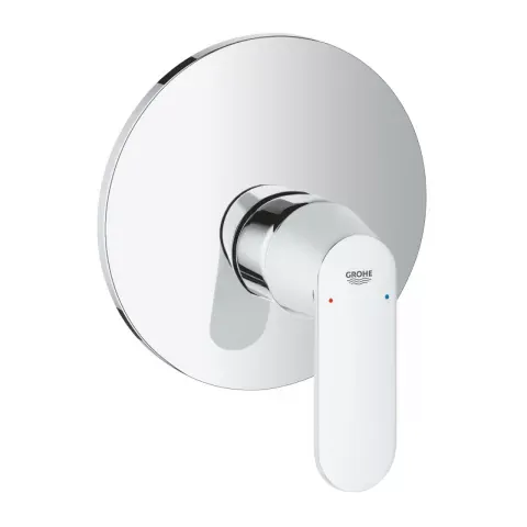 Baterie dus incastrata Grohe Eurosmart Cosmopolitan monocomanda crom lucios