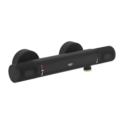 Baterie dus termostatata Grohe Grohtherm 1000 Performance negru mat