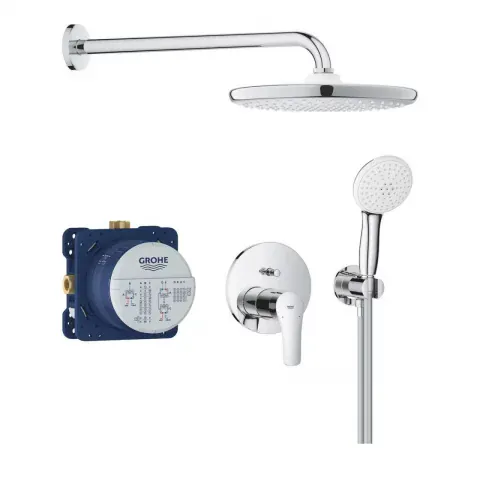 Sistem de dus incastrat Grohe Eurosmart Tempesta 250 crom lucios