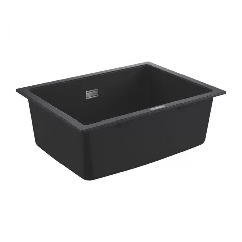 Chiuveta compozit montare pe blat Grohe K700 61x46 cm negru granit