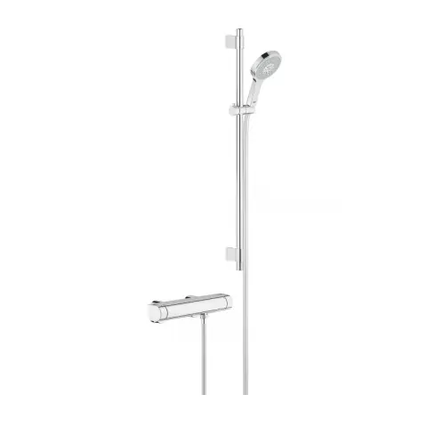 Set PROMO baterie dus Grohe Grohtherm 2000 cu set de dus crom lucios