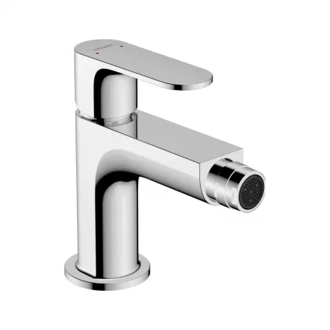Baterie bideu Hansgrohe Rebris S crom lucios cu ventil