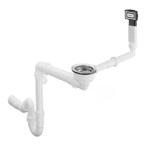 Sifon Hansgrohe D16 10 pentru chiuveta din granit cu o cuva
