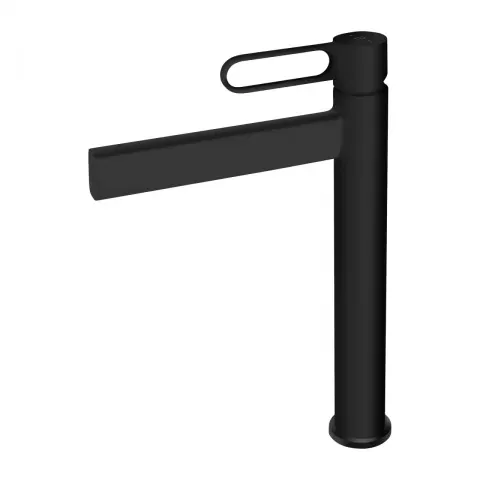 Baterie lavoar inalta FDesign Zaffiro negru mat monocomanda