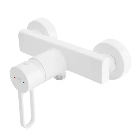 Baterie dus FDesign Zaffiro alb mat monocomanda