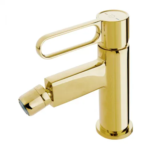 Baterie bideu FDesign Zaffiro auriu lucios monocomanda