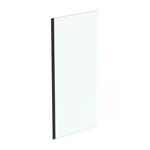 Cabina dus Walk-In Ideal Standard Connect 2 negru mat 90 cm