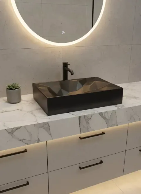 Lavoar Ceramic Negru Mat A526-CBK-M