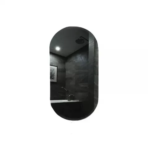 Oglindă, Fluminia, Dali Ambient 60, ovală, cu iluminare LED, 3 culori, dezaburire