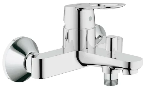 Baterie baie cada Grohe Bauloop,montare pe perete,crom-23341000