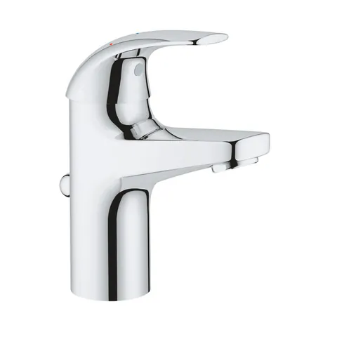 Baterie lavoar Grohe Start Curve, 3/8'', monocomanda, marimea S, crom - 23765000