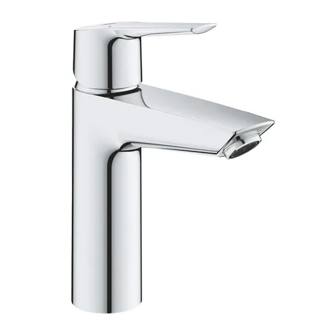 Baterie lavoar Grohe Start , 3/8'', marimea M, monocomanda, cartus ceramic, evacuare push to open, crom-24204002