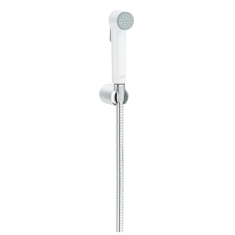 Dus igienica intima, Grohe Tempesta F,fara baterie,furtun metalic 1.2m,culoare alb-26356IL0