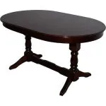 MASA LIDER 32 DIN LEMN DE FAG, 160CM RESTRANSA,200-240- 280CM EXTINSA, LATIME 100, 83 CM INALTIME, CULOARE WENGE