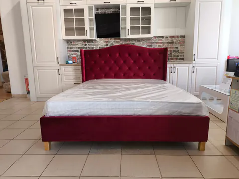 PAT BENY 3 TAPITAT CU CATIFEA ROSIE, 160x200 cm, FARA SALTEA