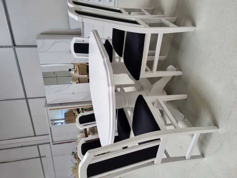 SET MARCO 31 MASA 160/195 CM + 6 SCAUNE personalizabil pe culori