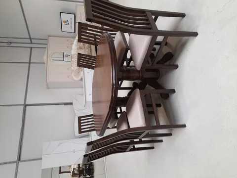 SET MARCO 47 MASA 160/195 CM + 6 SCAUNE PERSONALIZABIL PE CULORI