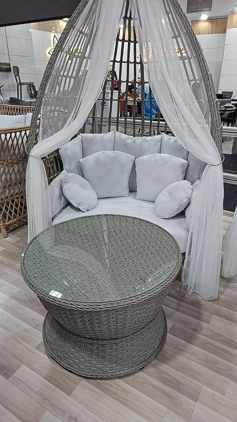 SET MOBILA GRADINA IARY 9 , CANAPEA + MASUTA