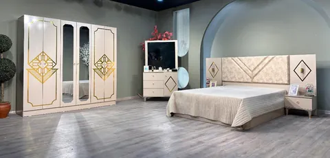 DORMITOR COMPLET LUNA SALTEA+SOMIERA INCLUSA