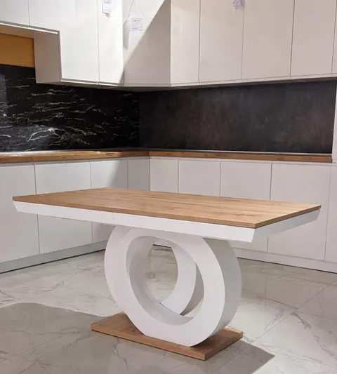 Masă Infinity Loop 2 alb