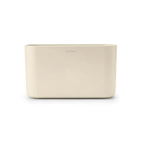 Organizator pentru accesorii baie, Brabantia, Caddy Soft Beige, 19.7x9.8x11 cm, polipropilena, bej