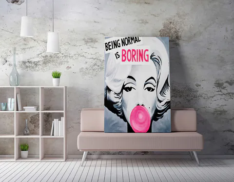 Tablou decorativ, WY87 (70 x 100), Lemn, Multicolor