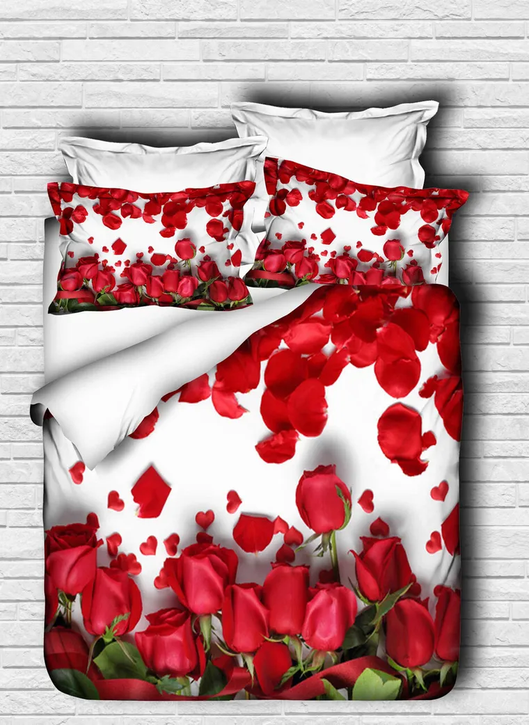 Lenjerie de pat dubla, L'essentiel Maison, 124, Multicolor