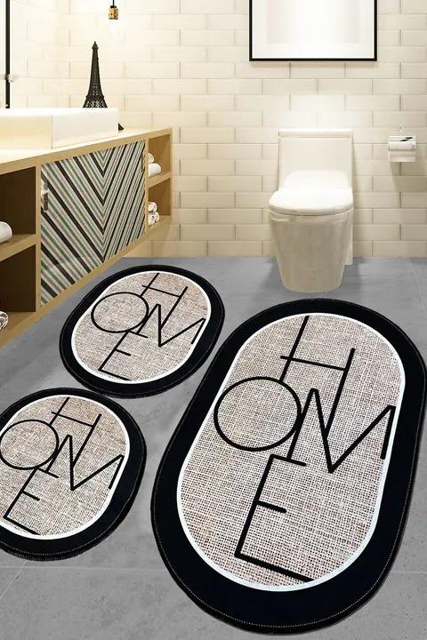 Set covorase de baie, L'essentiel Maison, Mohe, Multicolor