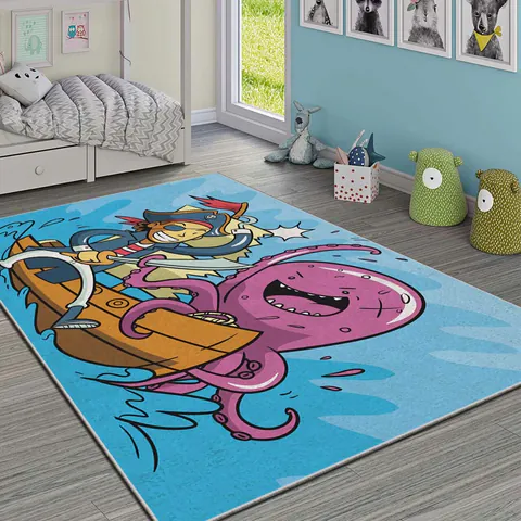 Covor pentru copii, Hmı Kdc-88, 180x280 cm, Multicolor